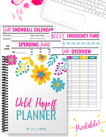 Debt Payoff Planner {20+ Page Digital Download}}