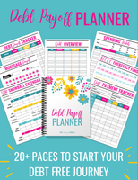 Debt Payoff Planner {20+ Page Digital Download}}